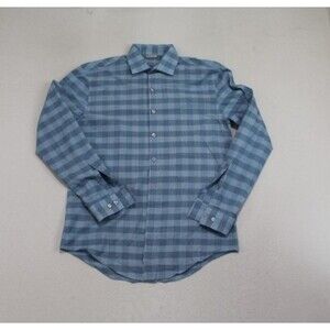 Kenneth Cole Reachtion Men Long Sleeve Button Up Casual Size 15